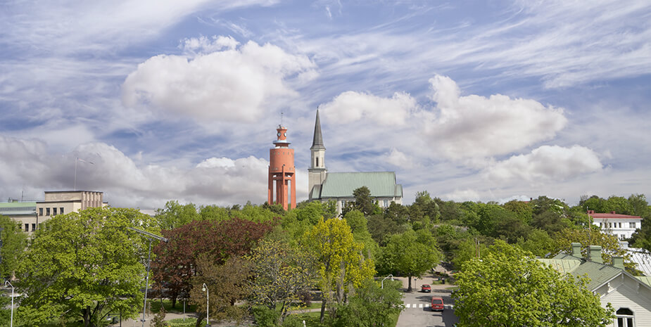 Hanko Hangö Water Tower Church Regatta